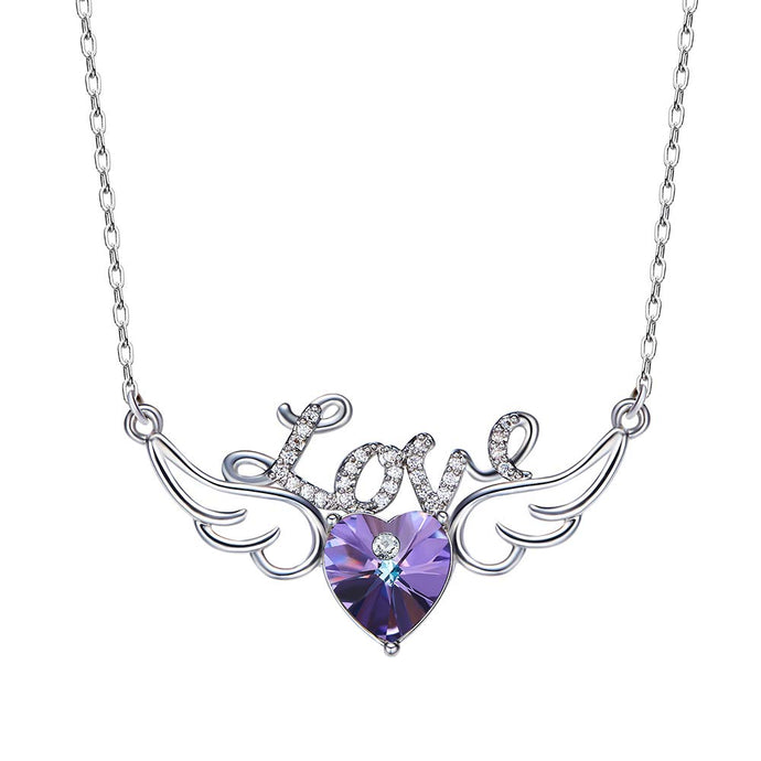 Angel's Love Design from Paris Pendant Necklace